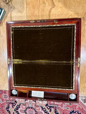 Furniture - Antique English Writing Lap Desk