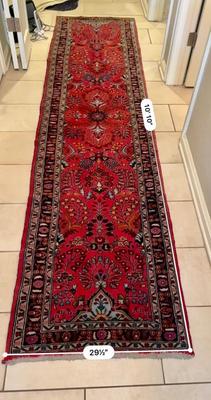 Rug - Antique Persian runner 10' 10' x 29"