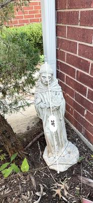 Patio - Concrete Statue of St Francis 26" H