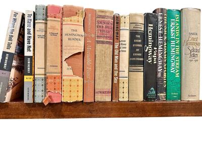 Book Lot - Hemingway Collection some 1st Editions plus Modern Library Editions