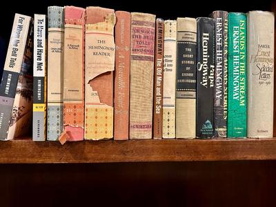 Book Lot - Hemingway Collection some 1st Editions plus Modern Library Editions