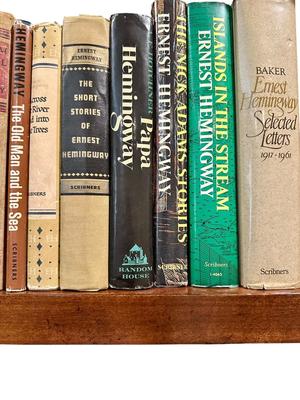 Book Lot - Hemingway Collection some 1st Editions plus Modern Library Editions