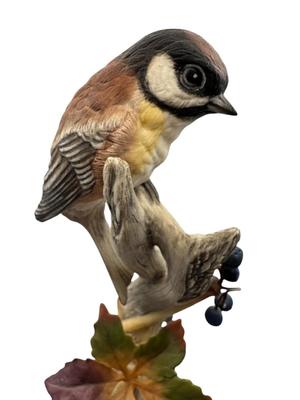 Decor - Vintage Boehm's Crested Backed Chickadee - Seven Birds listed individually