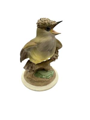 Decor - Vintage Boehm's Baby Crested Flycatcher - Seven Birds listed individually