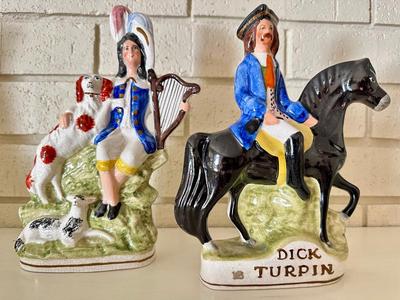 Decor - Vintage Staffordshire Figures