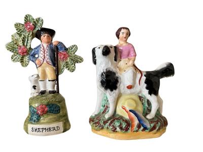 Decor - Vintage Staffordshire Figures