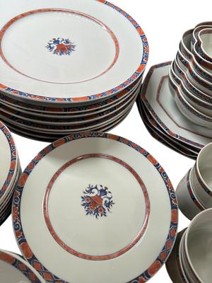China - 6 - Limoges - Ceralene A. Raynaurd dish set 48 pc