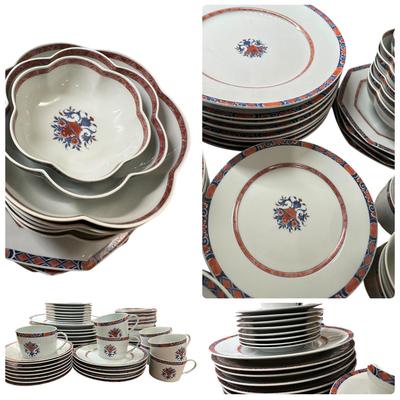China - 6 - Limoges - Ceralene A. Raynaurd dish set 48 pc