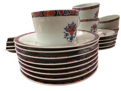 China - 6 - Limoges - Ceralene A. Raynaurd dish set 48 pc