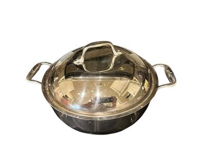 Kitchen - All-Clad Stainless 5.5 Qt Covered Dutch Oven
