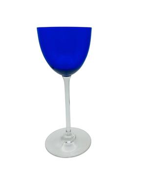 Baccarat Cobalt Blue Rhine Wine Perfection Stemware set of 3 - There are 4 more in another listing