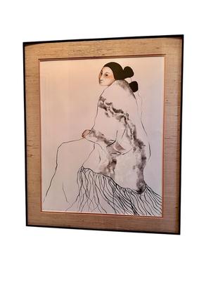 Art - RC Gorman - Signed Serigraph 68/70. 1978