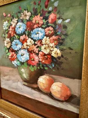 Art - Gallery Floral in Oil - The Columns