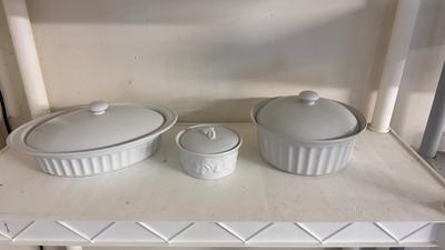 CASABLANCA BAKEWARE CASSEROLE DISHES