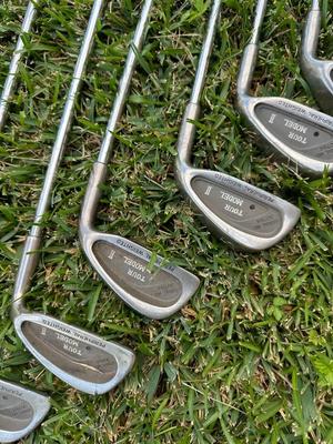 Vintage Golf Club Set with Hard-Shell Travel Case
