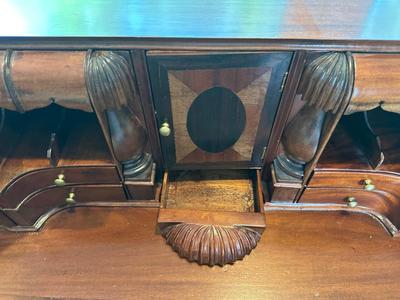 Chippendale-Style Mahogany Writing Desk