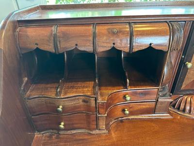 Chippendale-Style Mahogany Writing Desk