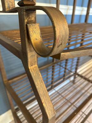 Baker’s Rack with Arched Back and Four Shelves