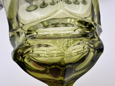 Fostoria “Argus” Olive Green Glassware