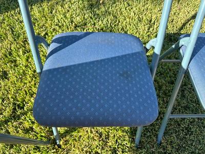 5-Piece Folding Card Table & Chair Set
