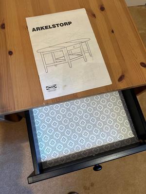 IKEA Arkelstorp Gateleg Side/Coffee Table (2 of 2)