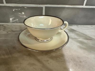 Lenox “Montclair” Cups & Saucers – Set of 8