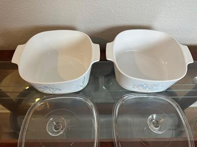 Corning Ware Casseroles with Rival Crock-Pot Warmer