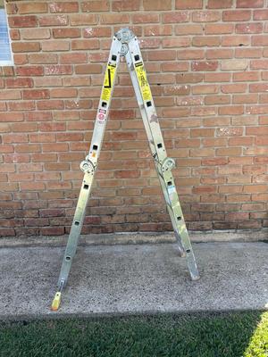 Krause MultiMatic Aluminum Combination Ladder