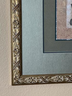 Pair of Framed Floral Prints – Hydrangea & Pansies