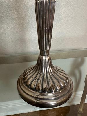 Crescent Silverplate 5-Arm Candelabra