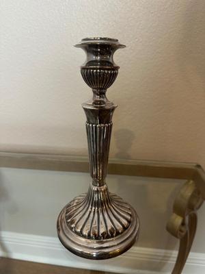 Crescent Silverplate 5-Arm Candelabra