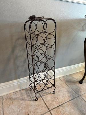 Metal 12-Bottle Wine Rack