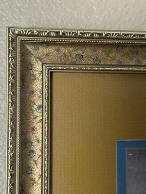 Framed Asian Landscape Print