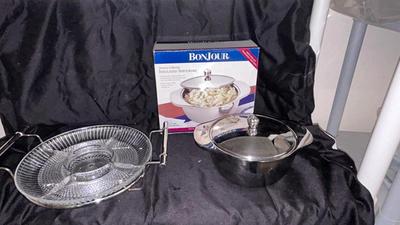 BONJOUR INSULATED SERVE-WARE, HORS D’OEUVRE SERVING DISH