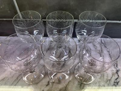 Etched Crystal Stemware Collection