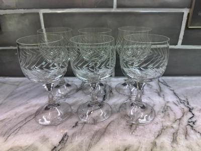 Etched Crystal Stemware Collection