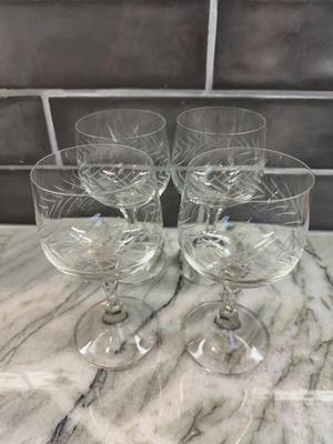Etched Crystal Stemware Collection