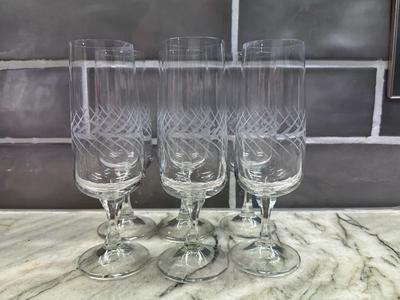 Etched Crystal Stemware Collection