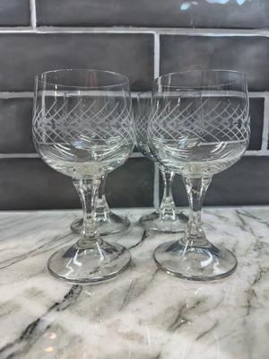 Etched Crystal Stemware Collection