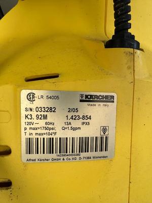 Kärcher Electric Pressure Washer