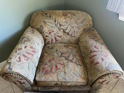Connoisseur by Broyhill Armchair and Ottoman