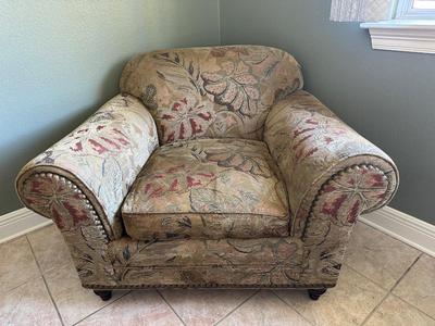 Connoisseur by Broyhill Armchair and Ottoman