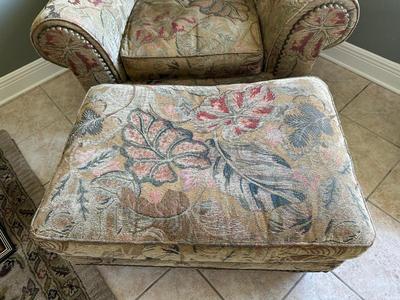 Connoisseur by Broyhill Armchair and Ottoman