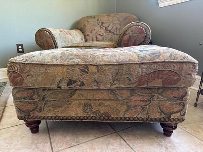 Connoisseur by Broyhill Armchair and Ottoman
