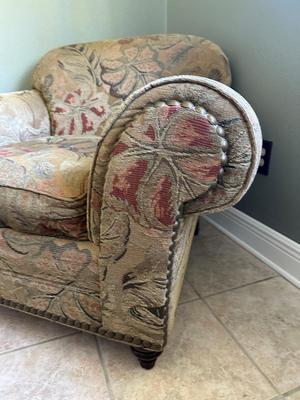 Connoisseur by Broyhill Armchair and Ottoman