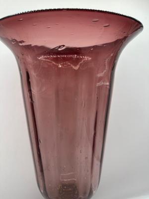 Amethyst Glass Vase