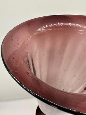 Amethyst Glass Vase