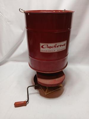 Vintage Cyclone seed spreader