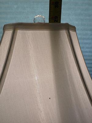Table Lamp with Fabric Shade