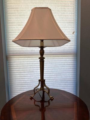 Table Lamp with Fabric Shade